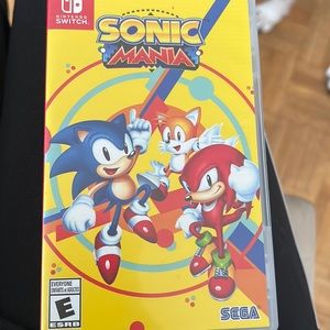 Nintendo switch Sonic Mania game
